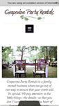 Mobile Screenshot of grapevinepartyrentals.com